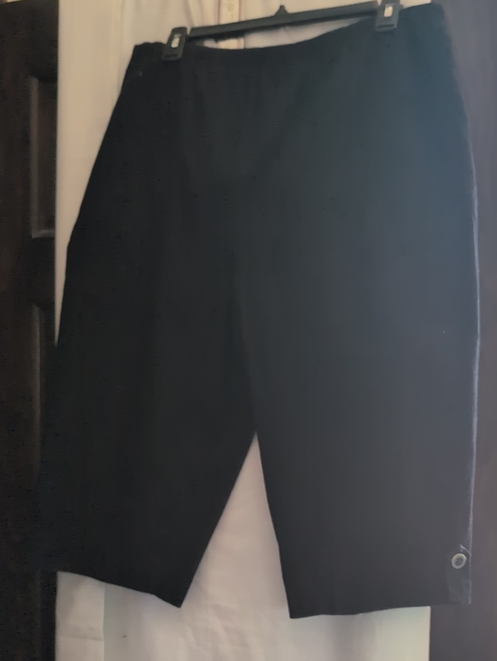 Denim&Co Black Capris